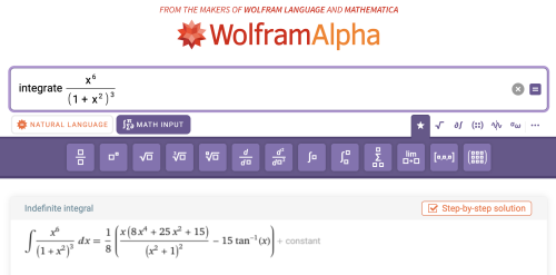 Mathematica Integral